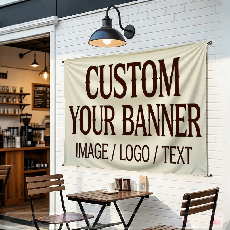 Commercial Printing Images - Bandiere Personalizzate Adatte per Logo o