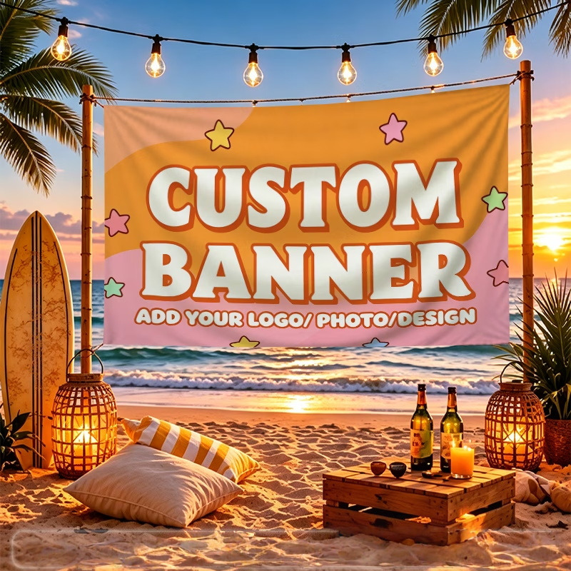 Commercial Printing Images - Bandiere Personalizzate Adatte per Logo o