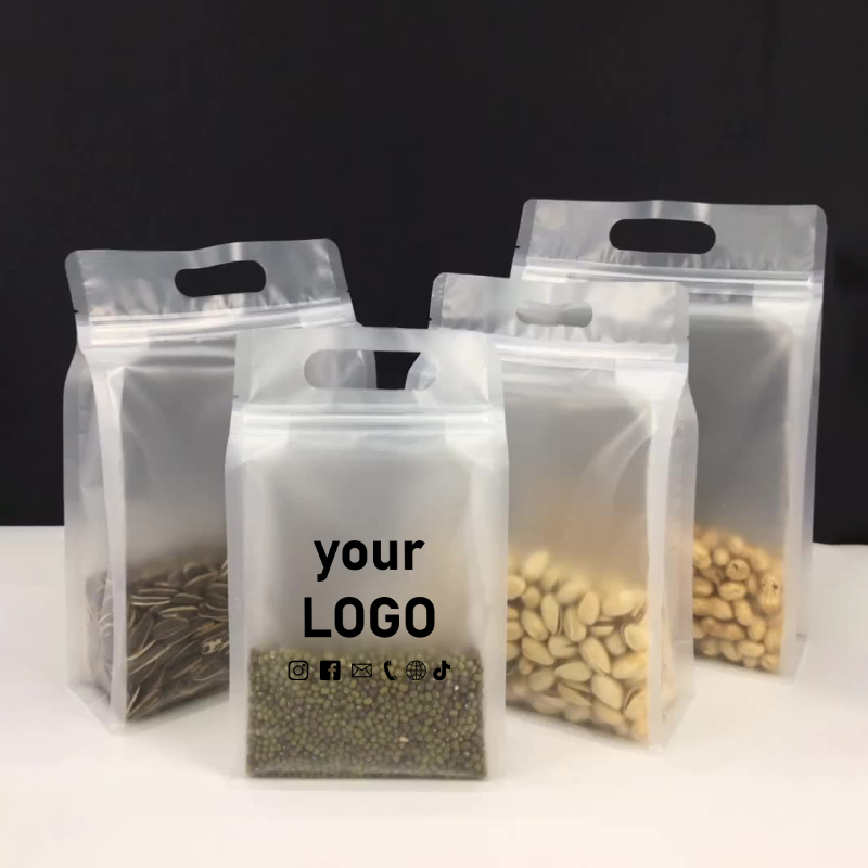 Commercial Printing Company - 50 sacchetti sigillanti per alimenti trasparenti