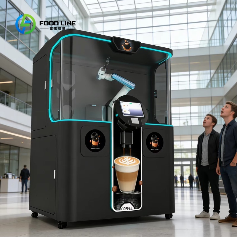 Commercial Printing Images - Macchina da Caffè Robotica Commerciale Personalizzata,